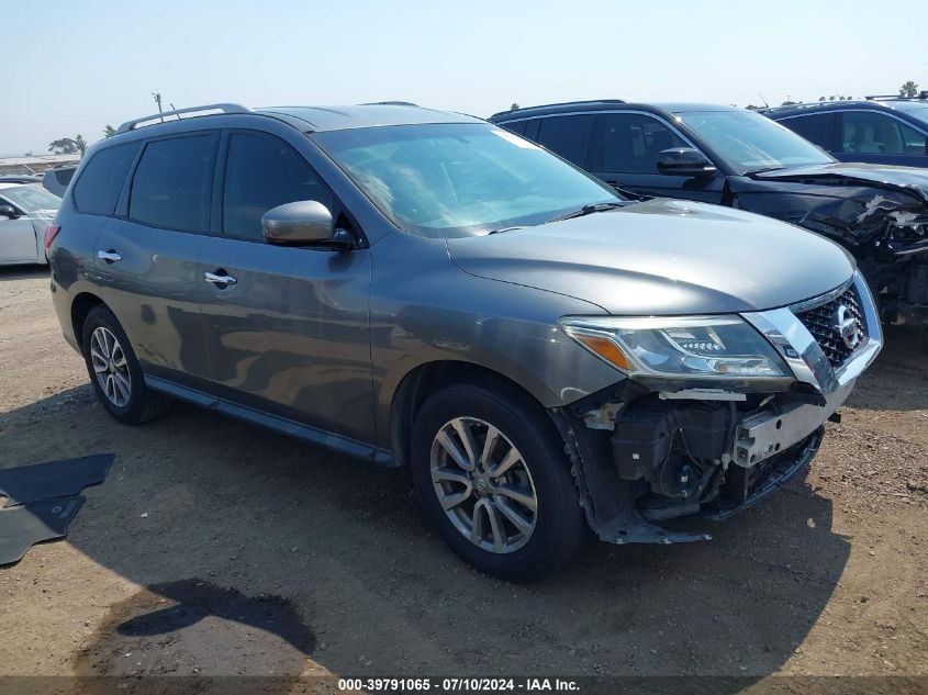 2016 Nissan Pathfinder S/Sv/Sl/Platinum VIN: 5N1AR2MN1GC616404 Lot: 39791065