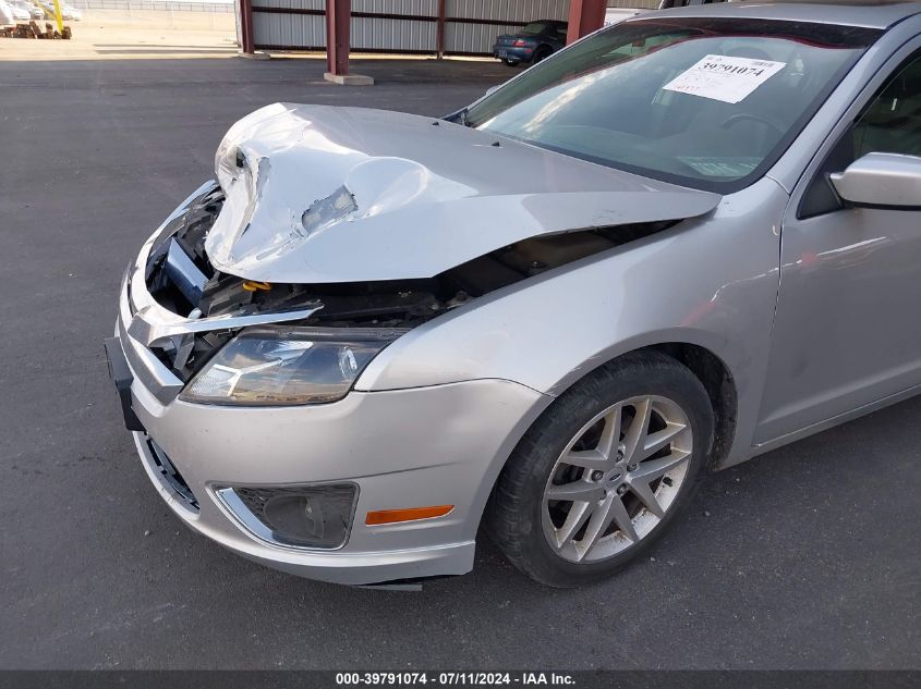 2010 Ford Fusion Sel VIN: 3FAHP0CG6AR355740 Lot: 39791074