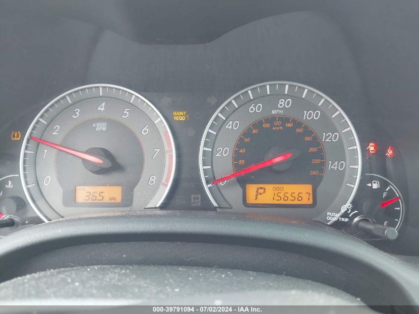 2010 Toyota Corolla S VIN: 1NXBU4EE7AZ224901 Lot: 39791094