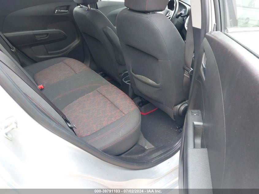 2017 Chevrolet Sonic Lt Auto VIN: 1G1JD6SB1H4150433 Lot: 39791103