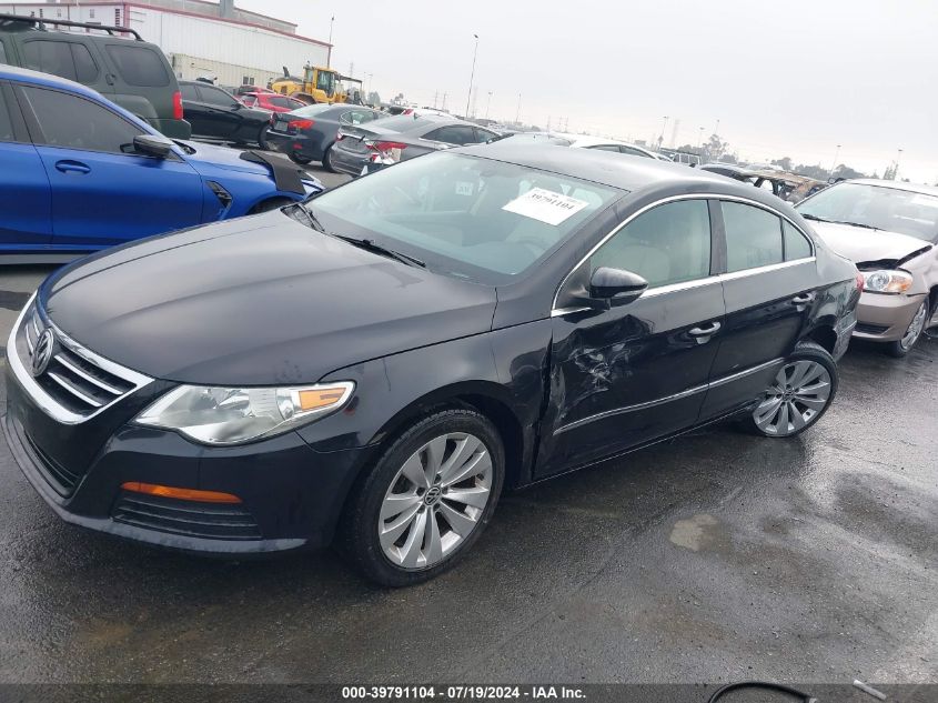 2012 Volkswagen Cc Sport VIN: WVWMP7AN5CE501909 Lot: 39791104