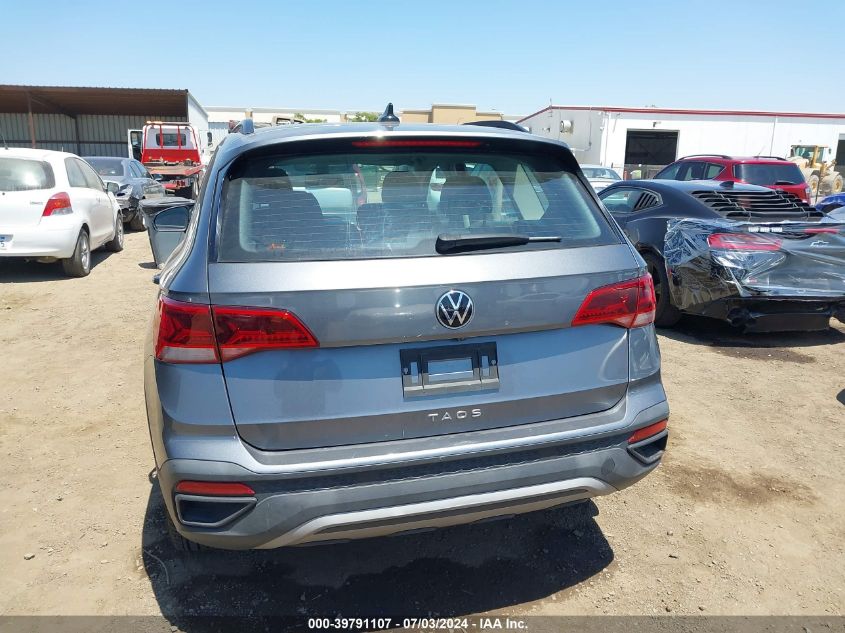 2022 Volkswagen Taos 1.5T S VIN: 3VVDX7B26NM005391 Lot: 39791107