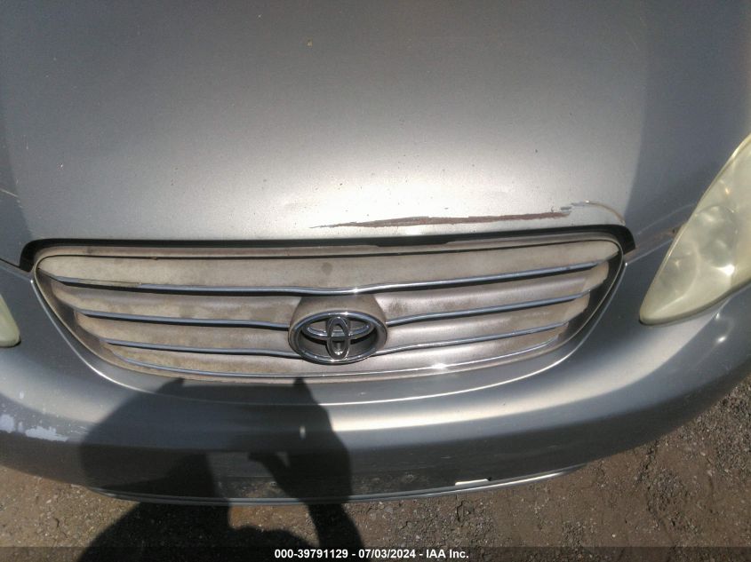 2003 Toyota Corolla Le VIN: 1NXBR32E33Z146202 Lot: 39791129