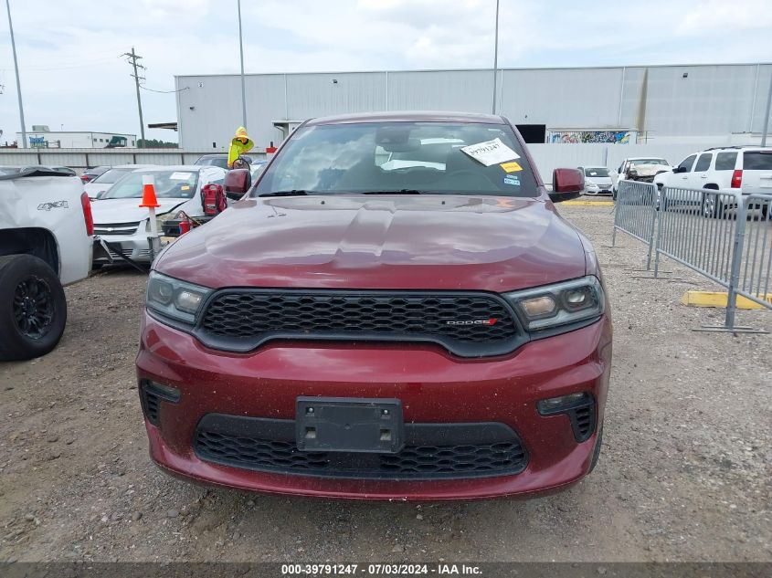 2022 Dodge Durango Gt VIN: 1C4RDHDG5NC218278 Lot: 39791247