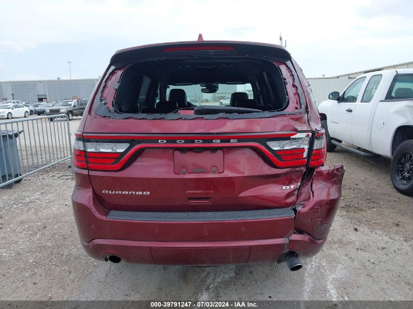 2022 Dodge Durango Gt VIN: 1C4RDHDG5NC218278 Lot: 39791247