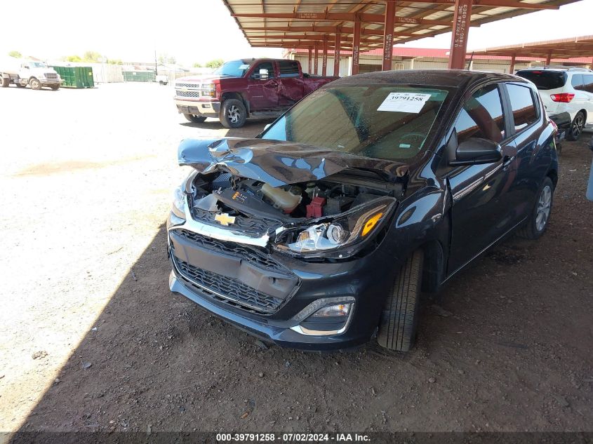 2021 Chevrolet Spark Fwd 1Lt Automatic VIN: KL8CD6SA2MC722707 Lot: 39791258