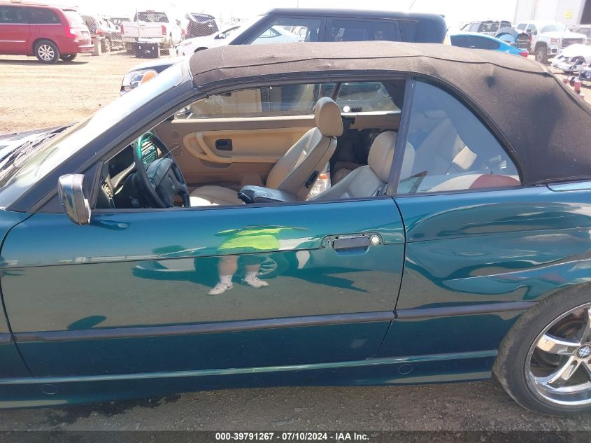 1997 BMW 328Ic VIN: WBABK7322VET64954 Lot: 39791267