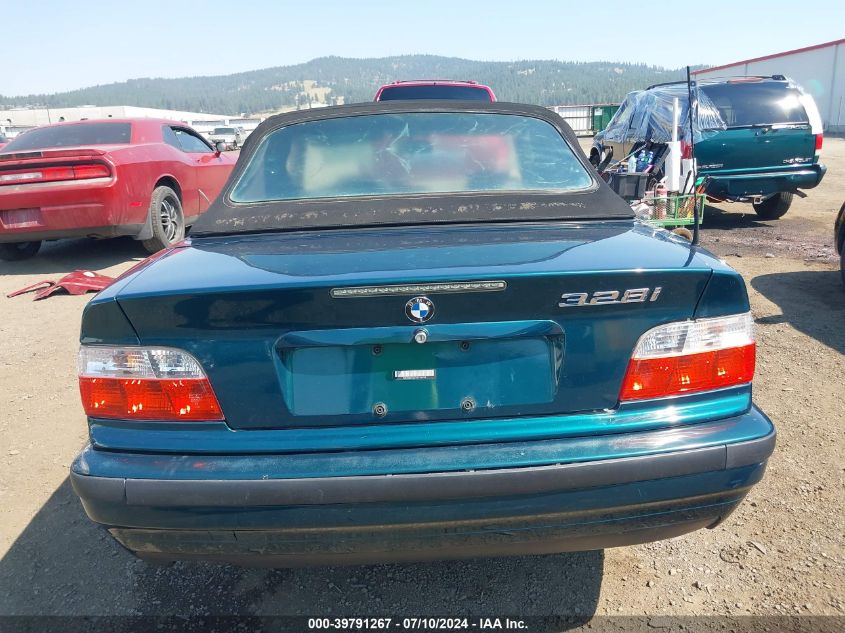 1997 BMW 328Ic VIN: WBABK7322VET64954 Lot: 39791267