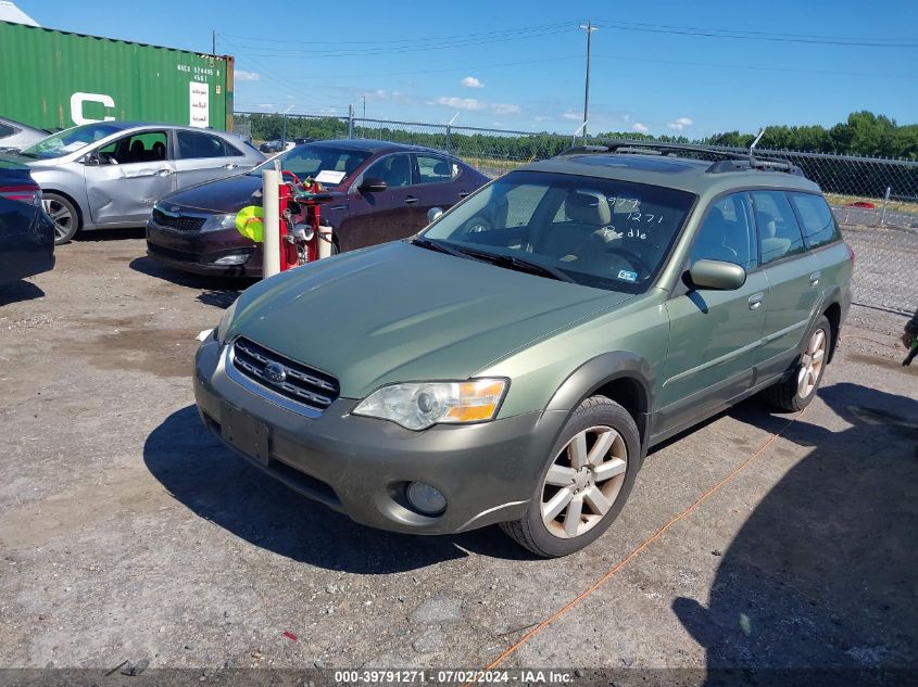 4S4BP62C067332238 | 2006 SUBARU OUTBACK