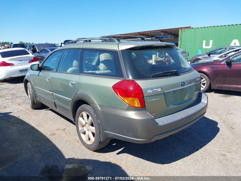 4S4BP62C067332238 | 2006 SUBARU OUTBACK