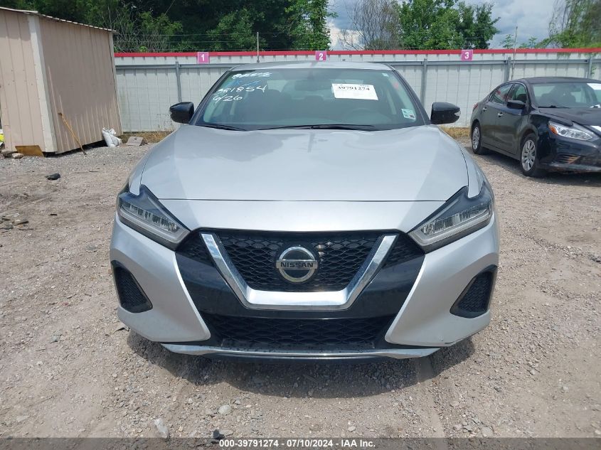 2019 Nissan Maxima 3.5 Sv VIN: 1N4AA6AV9KC381854 Lot: 39791274