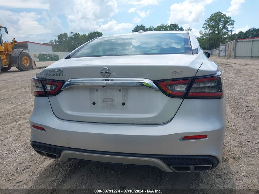 2019 Nissan Maxima 3.5 Sv VIN: 1N4AA6AV9KC381854 Lot: 39791274