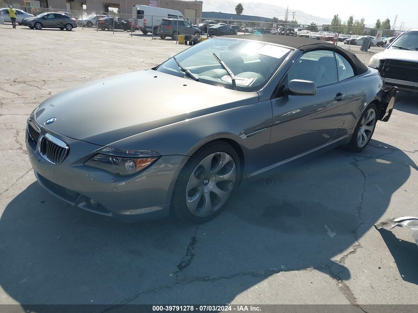 2007 BMW 650I I VIN: WBAEK13517CN83178 Lot: 39791278