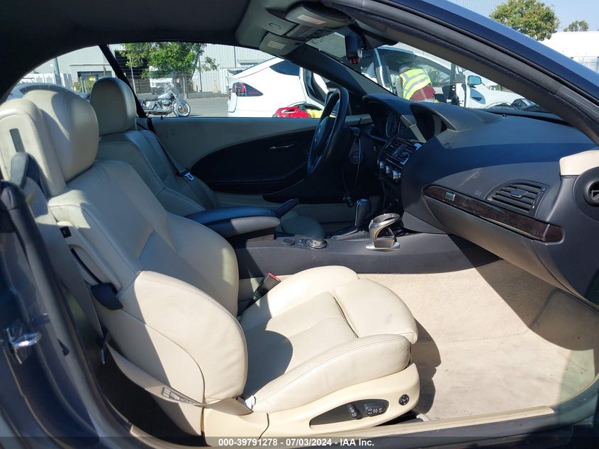 2007 BMW 650I I VIN: WBAEK13517CN83178 Lot: 39791278