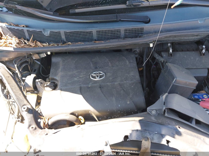 2011 Toyota Sienna Le V6 VIN: 5TDKK3DC2BS087327 Lot: 39791283