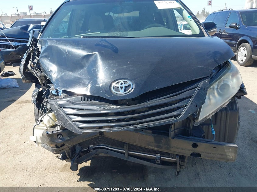 2011 Toyota Sienna Le V6 VIN: 5TDKK3DC2BS087327 Lot: 39791283