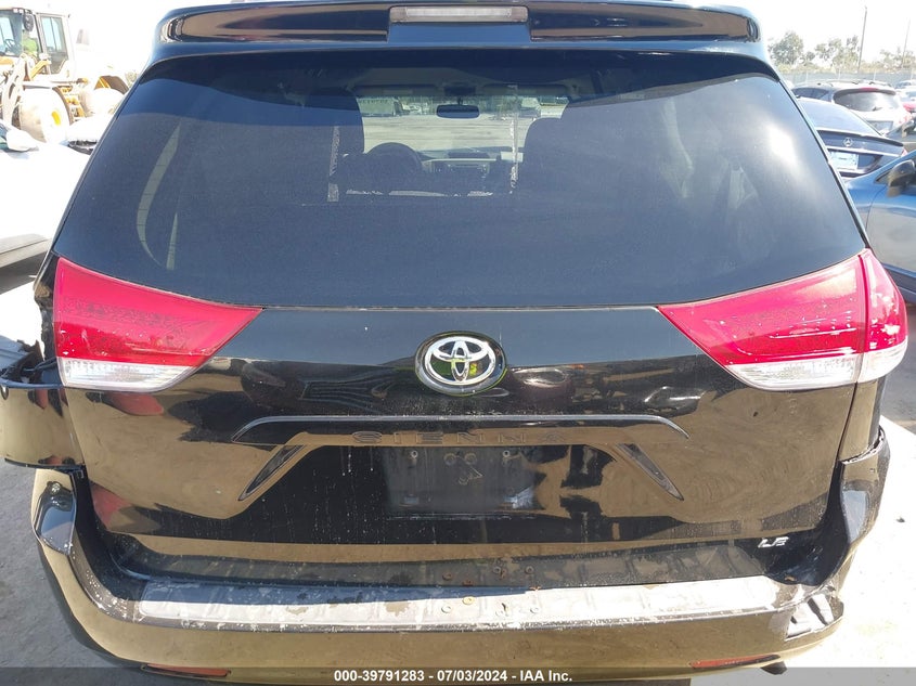 2011 Toyota Sienna Le V6 VIN: 5TDKK3DC2BS087327 Lot: 39791283