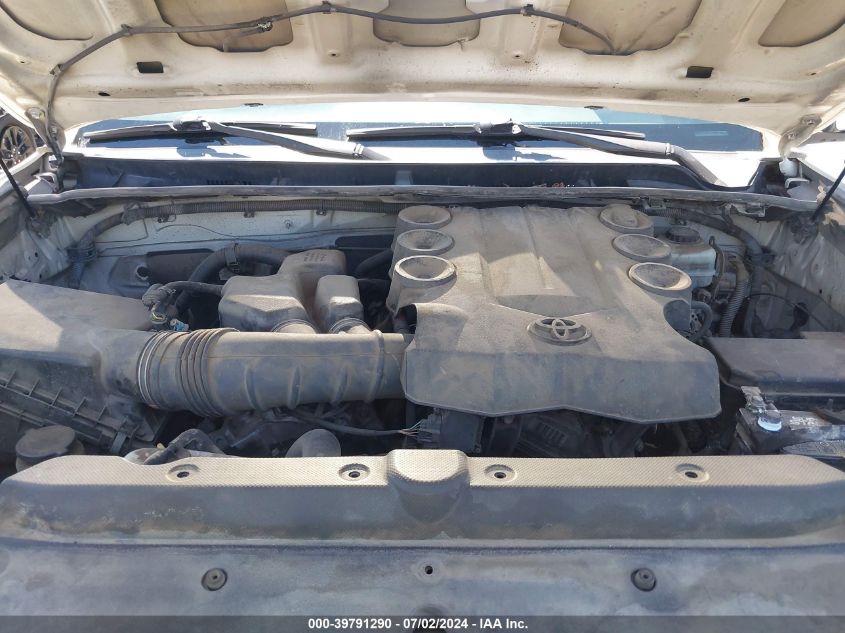 2010 Toyota 4Runner Sr5 V6 VIN: JTEZU5JR7A5007677 Lot: 39791290