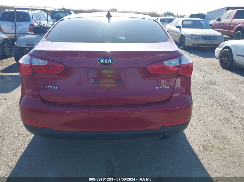 2014 Kia Forte Ex VIN: KNAFX4A87E5061824 Lot: 39791293