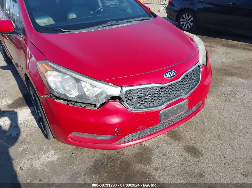 2014 Kia Forte Ex VIN: KNAFX4A87E5061824 Lot: 39791293