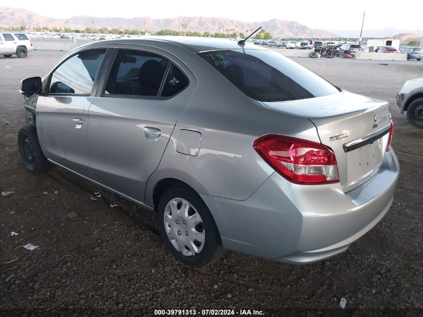 2018 Mitsubishi Mirage G4 G4 Es VIN: ML32F3FJ5JHF08403 Lot: 39791313