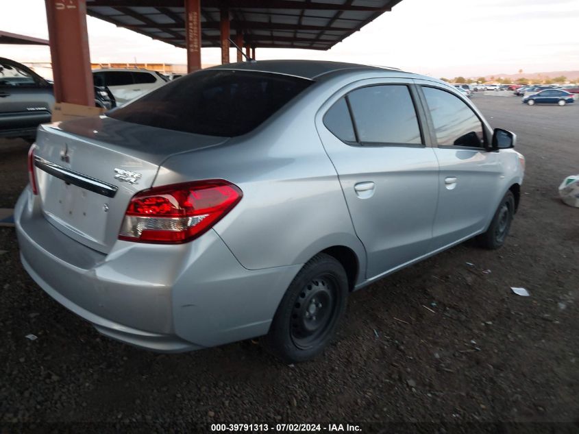 2018 Mitsubishi Mirage G4 G4 Es VIN: ML32F3FJ5JHF08403 Lot: 39791313