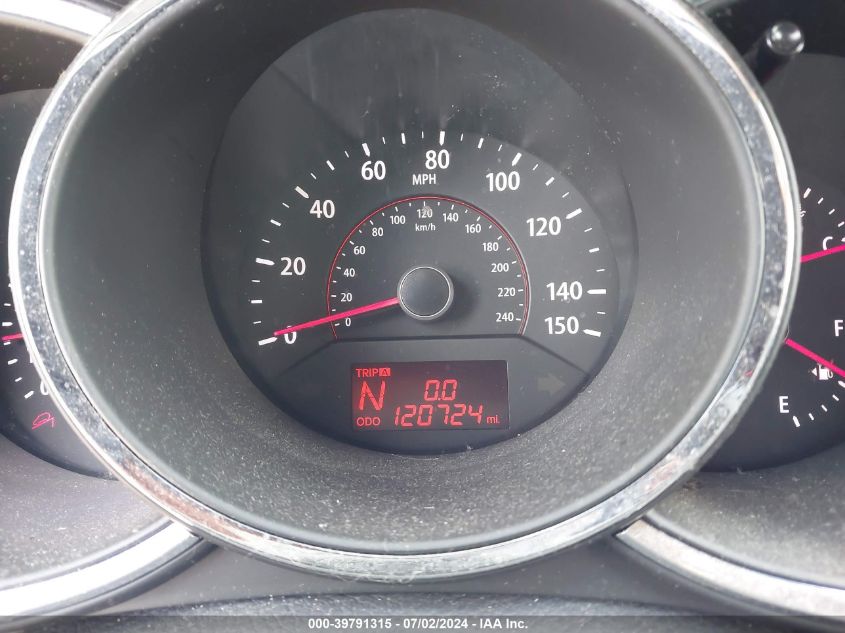 2012 Kia Sorento Lx V6 VIN: 5XYKT4A25CG197530 Lot: 39791315