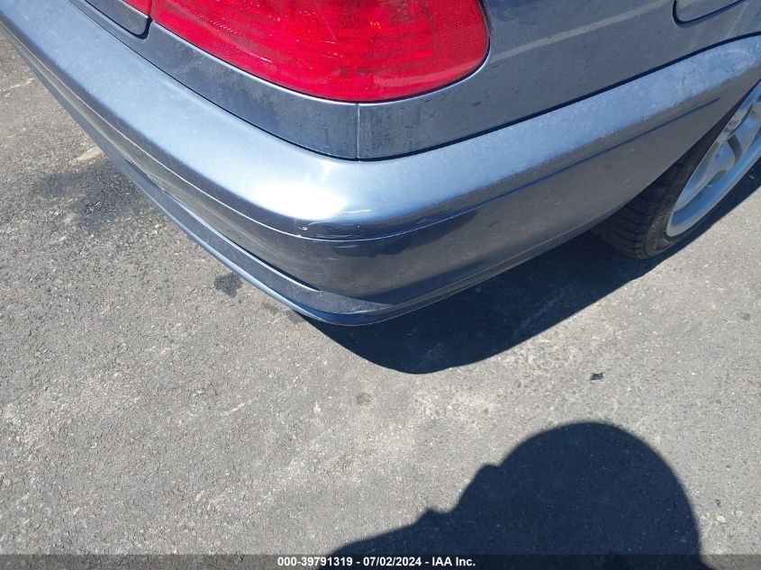 2001 BMW 330Ci VIN: WBABS53471EV85658 Lot: 39791319