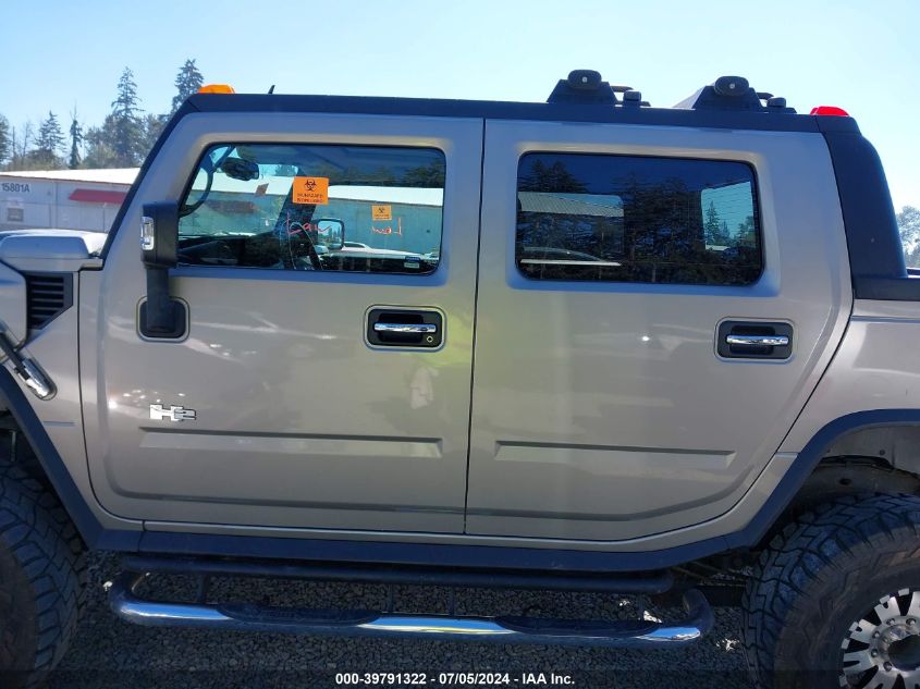 2007 Hummer H2 Sut VIN: 5GRGN22U17H108858 Lot: 39791322