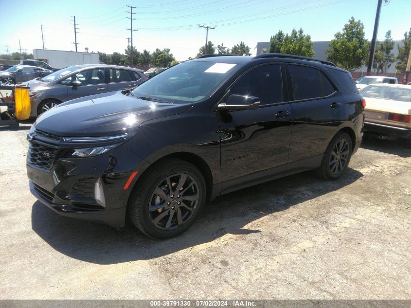 2024 Chevrolet Equinox Fwd Rs VIN: 3GNAXMEG8RL181904 Lot: 39791330