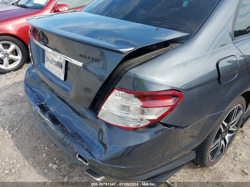 2009 Mercedes-Benz C 300 Luxury 4Matic/Sport 4Matic VIN: WDDGF81X29R074218 Lot: 39791347