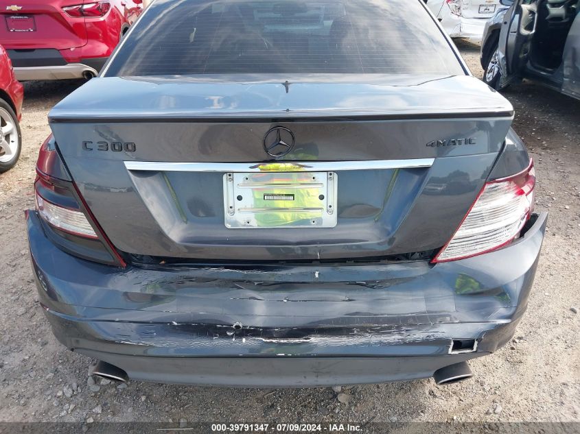 2009 Mercedes-Benz C 300 Luxury 4Matic/Sport 4Matic VIN: WDDGF81X29R074218 Lot: 39791347