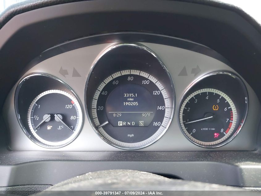 2009 Mercedes-Benz C 300 Luxury 4Matic/Sport 4Matic VIN: WDDGF81X29R074218 Lot: 39791347