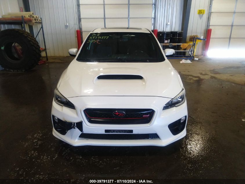 2015 Subaru Wrx Sti Limited VIN: JF1VA2S62F9803760 Lot: 39791377