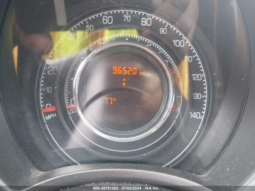 2012 Fiat 500 Sport VIN: 3C3CFFBR7CT119217 Lot: 39791382