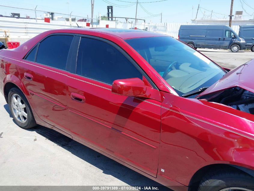 2007 Cadillac Cts Standard VIN: 1G6DP577670154657 Lot: 39791389