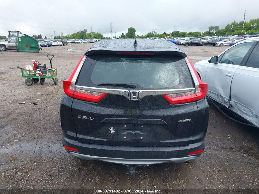 2018 Honda Cr-V Lx VIN: 5J6RW6H3XJL002257 Lot: 39791402