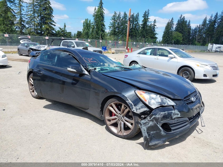 2010 Hyundai Genesis 3.8 Track VIN: KMHHU6KH5AU042358 Lot: 39791410