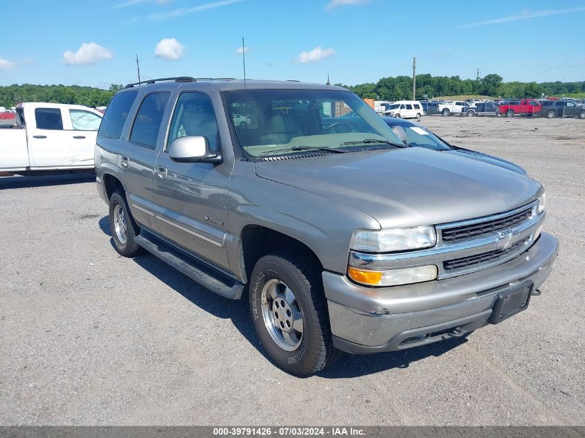 2002 Chevrolet Tahoe Lt VIN: 1GNEK13ZX2R150834 Lot: 39791426