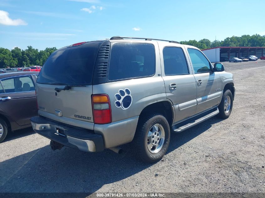 2002 Chevrolet Tahoe Lt VIN: 1GNEK13ZX2R150834 Lot: 39791426