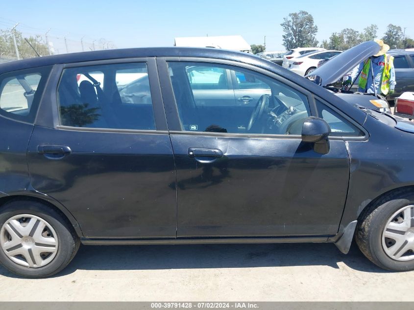 2008 Honda Fit VIN: JHMGD38428S031499 Lot: 39791428