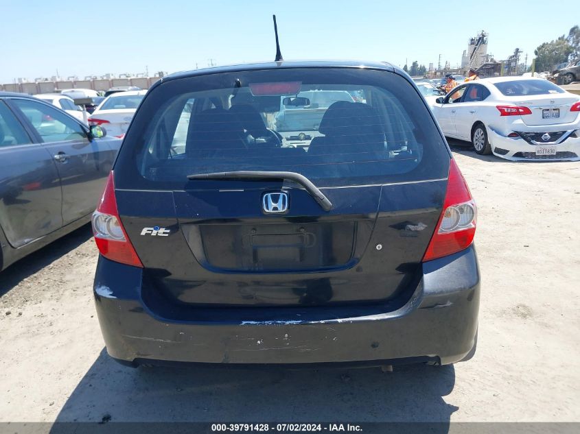 2008 Honda Fit VIN: JHMGD38428S031499 Lot: 39791428