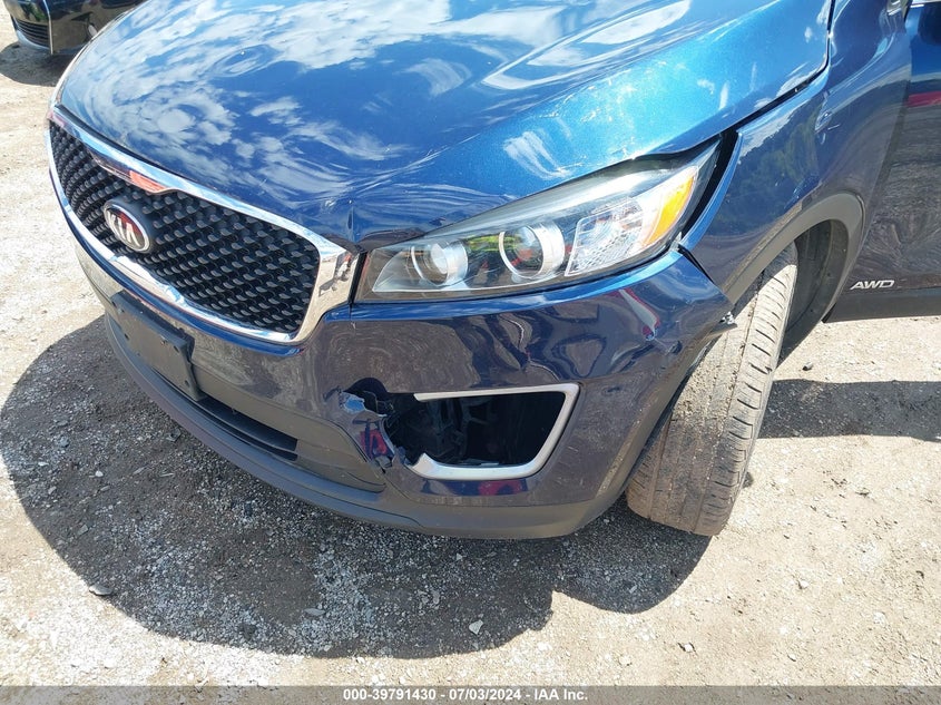 2017 Kia Sorento Lx/L VIN: 5XYPGDA30HG293611 Lot: 39791430