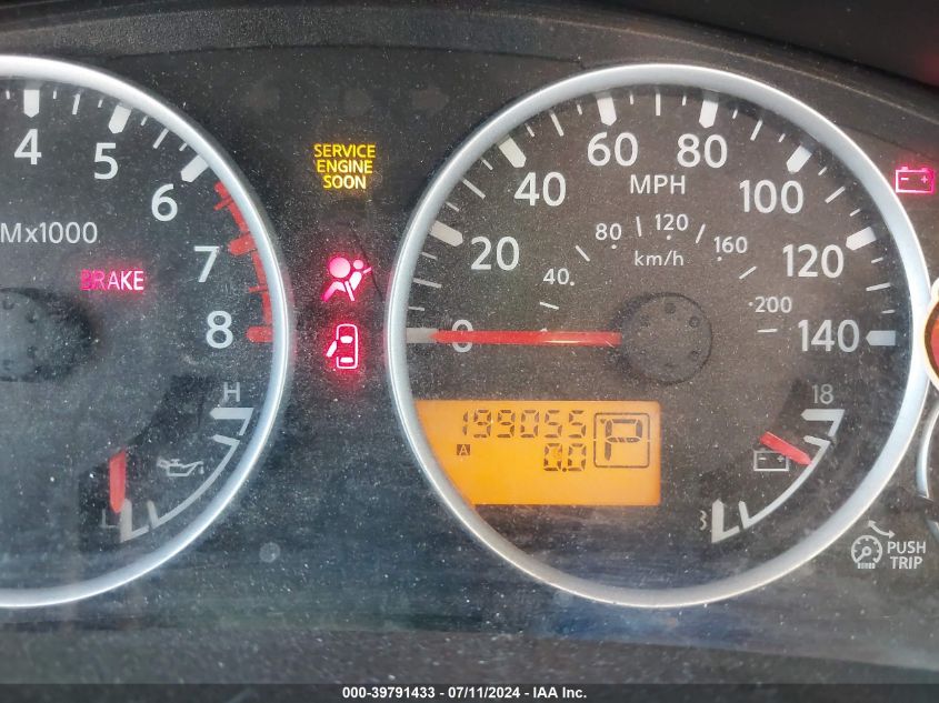 2007 Nissan Pathfinder Le VIN: 5N1AR18U17C605205 Lot: 39791433