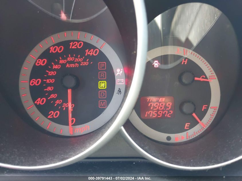 2006 Mazda Mazda3 S Grand Touring VIN: JM1BK343861528722 Lot: 39791443