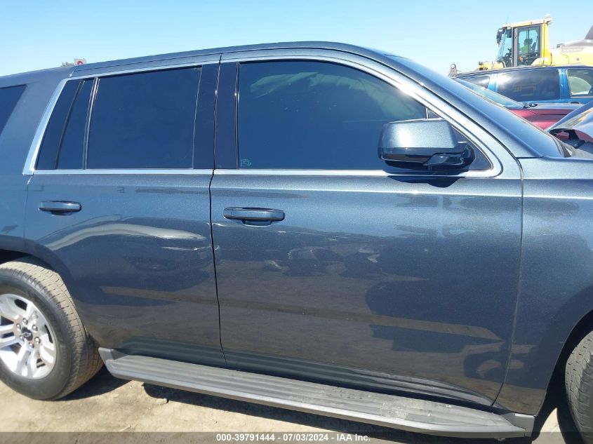 2019 Chevrolet Tahoe C1500 Ls VIN: 1GNSCAKC2KR257325 Lot: 39791444