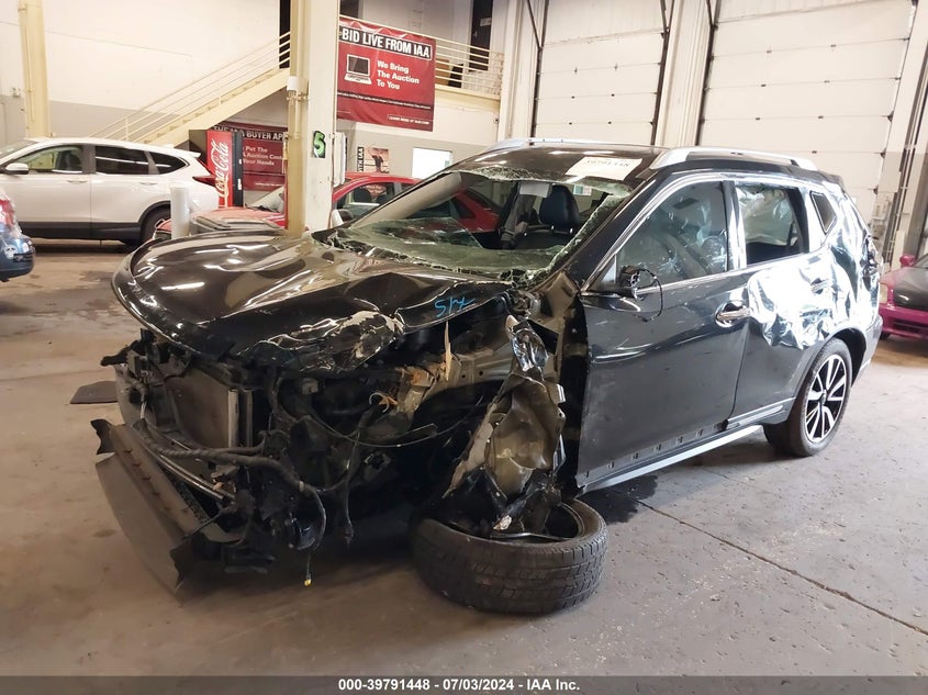 VIN 5N1AT2MV3KC744458 2019 NISSAN ROGUE S/SL/SV