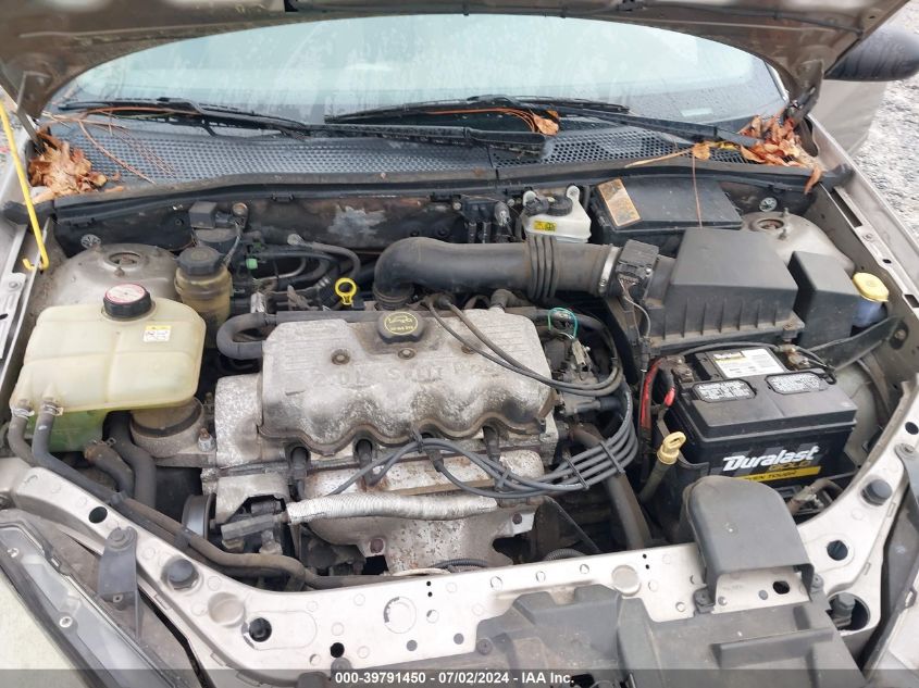 2003 Ford Focus Se VIN: 1FAFP34P93W130705 Lot: 39791450