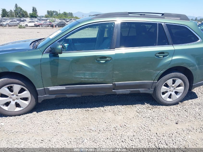 2012 Subaru Outback 2.5I Premium VIN: 4S4BRCCC0C3205869 Lot: 39791461