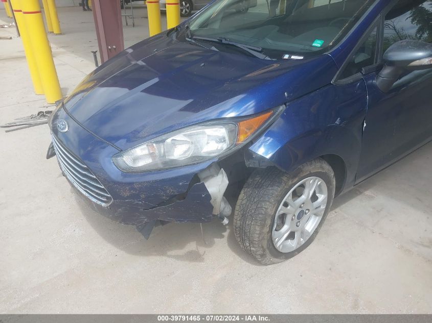 2016 Ford Fiesta Se VIN: 3FADP4BJ4GM111903 Lot: 39791465